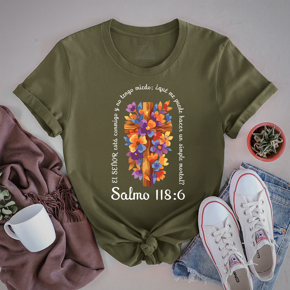 Salmo 118:6 El Señor está conmigo
